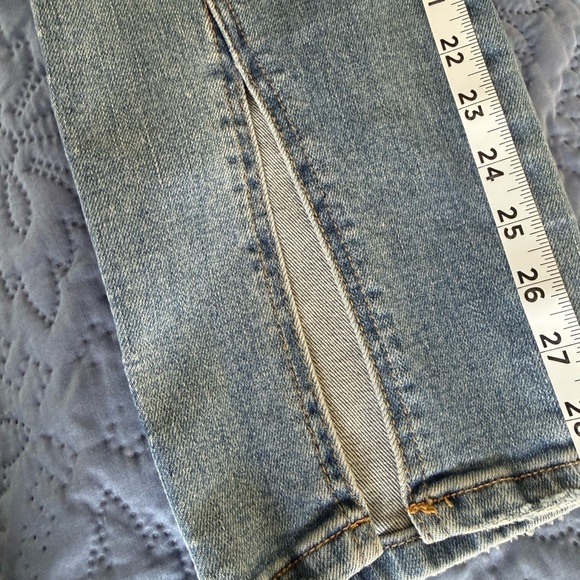 Flying Monkey Light Blue Ankle Jeans - Picture 10 of 10